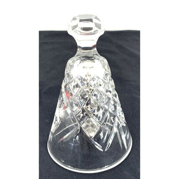 Waterford Crystal 12 Days of Christmas Bell Three French Hens Bell 1986 4.5" T - Picture 2 of 7